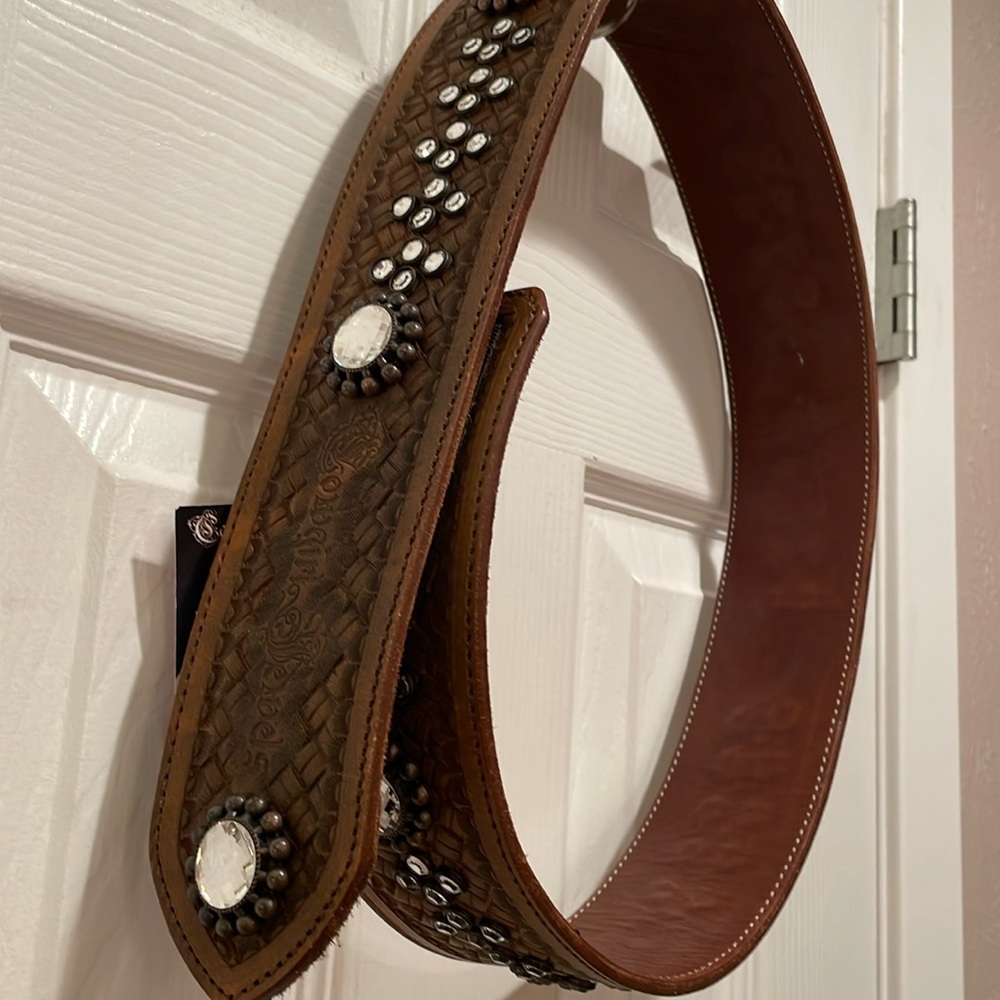 Leather Western Belt